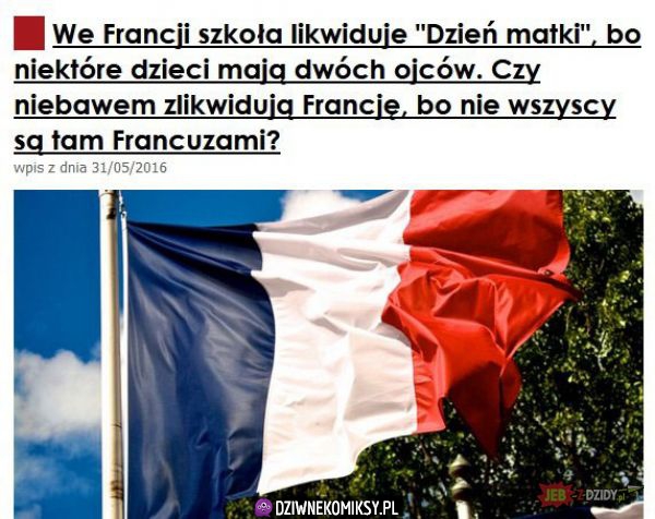Co z tą francją?
