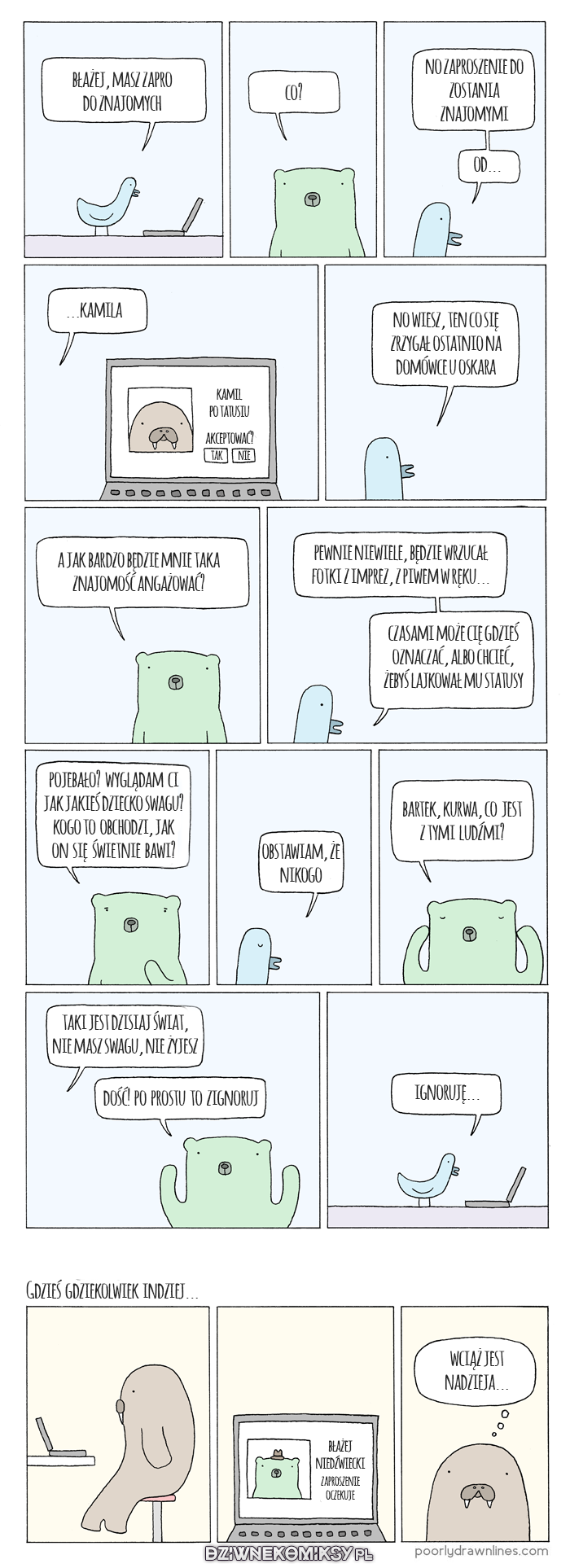 Zaproszenie do znajomych