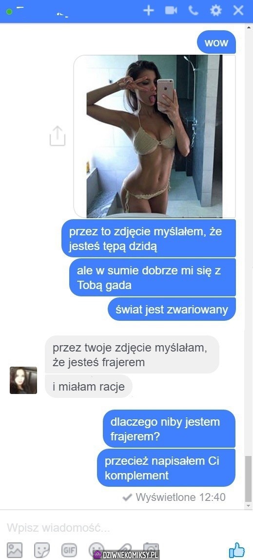 Czy jest tępą dzidą? Diagnoza jest jednoznaczna...
