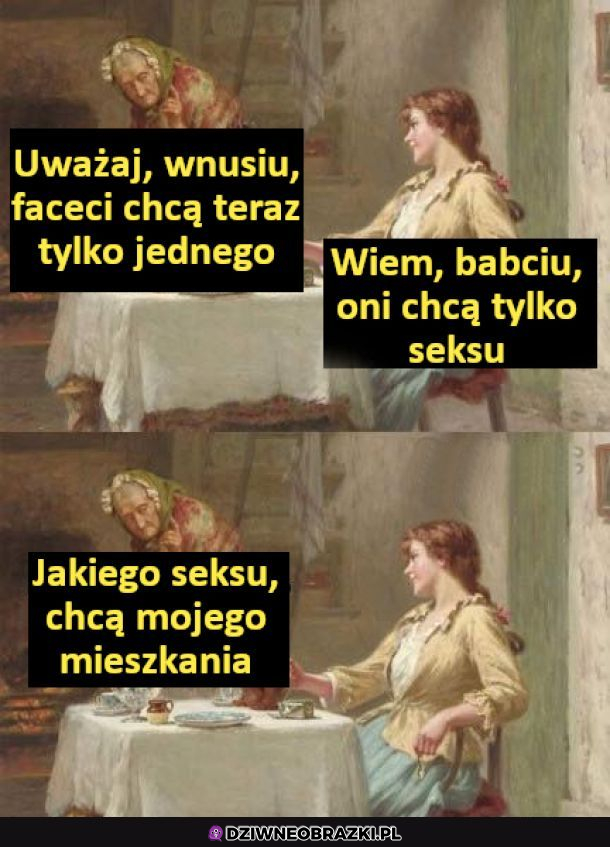 Uważaj wnusiu