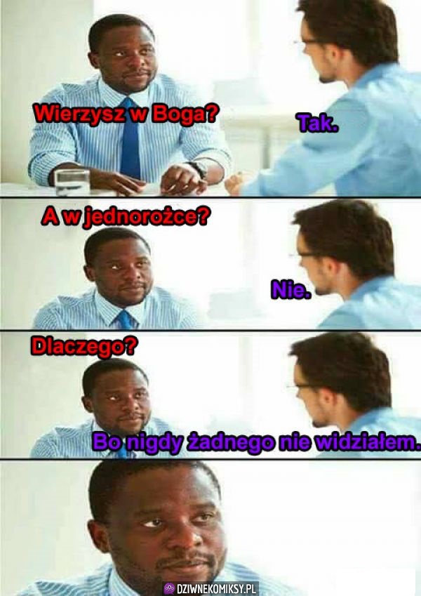 Wiara w jednorożce