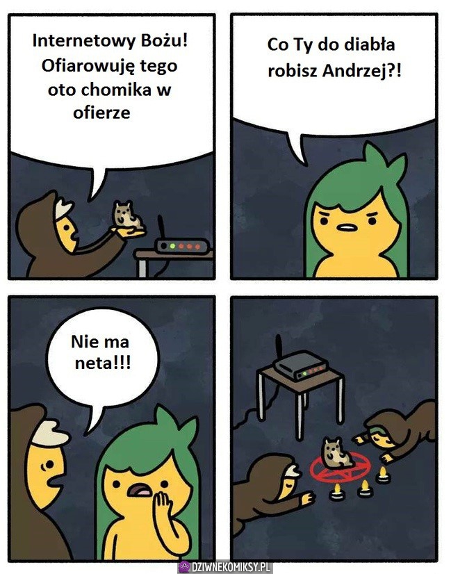 Ofiara z chomiczka
