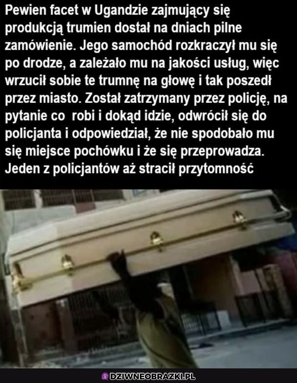 Pewien facet w Ugandzie