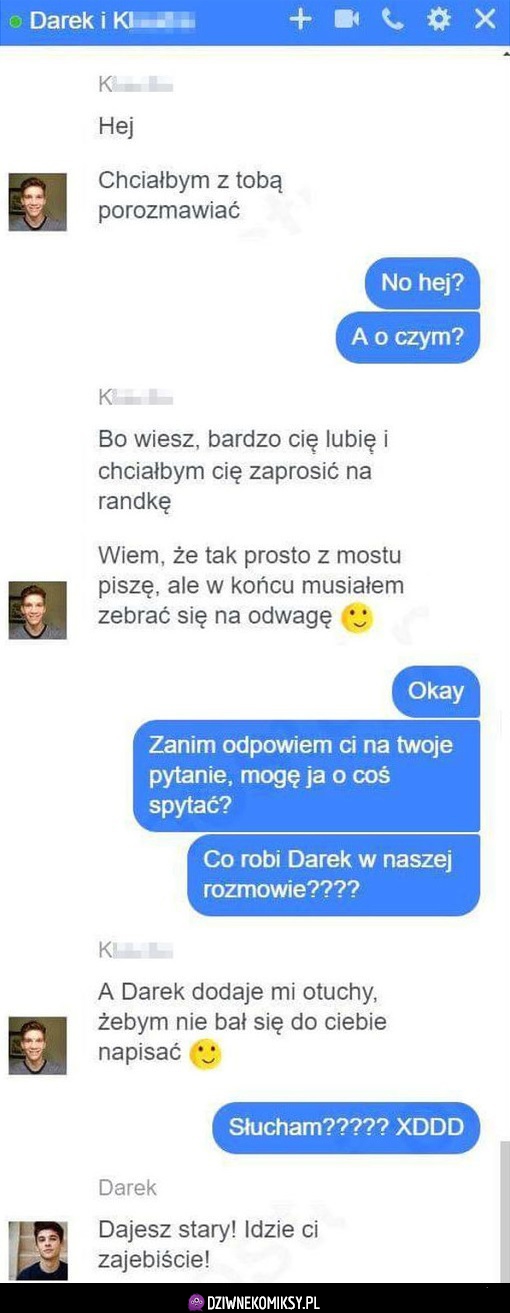 Kiedy jesteś bardzo nieśmiały, ale w końcu zagadasz