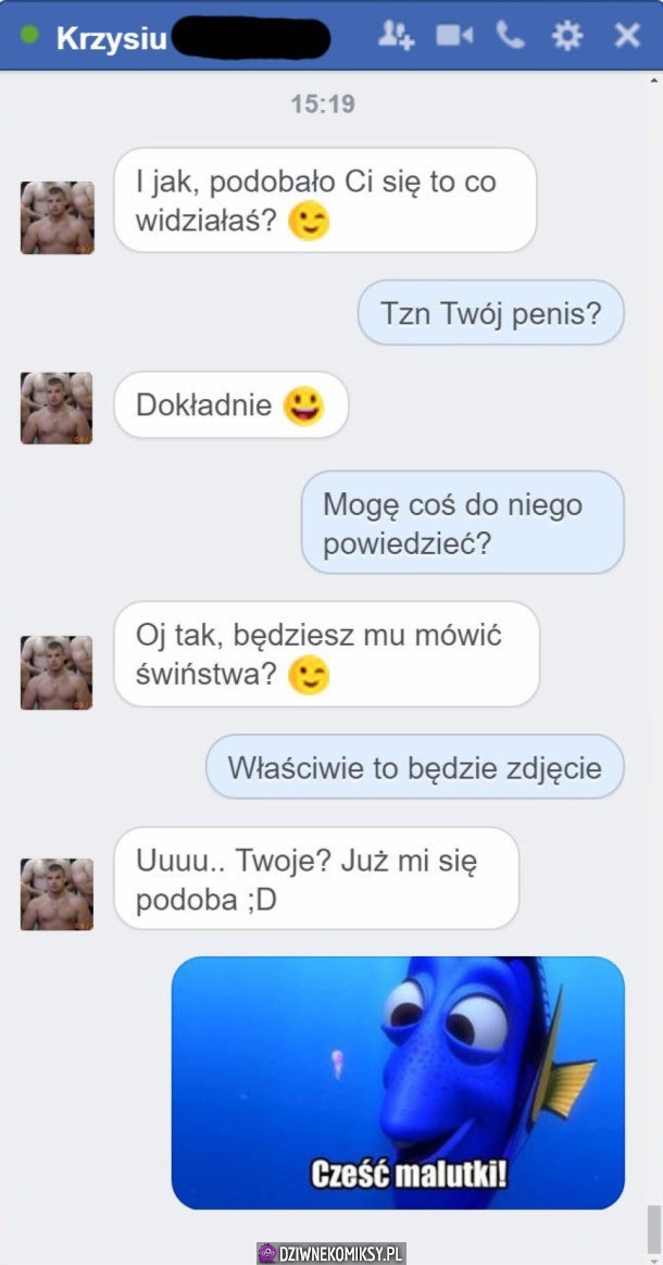 Wysłał zdjęcie penisa, odpowiedziała mu na nie zdjęciem