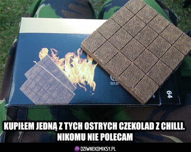 Ostre czekoladki