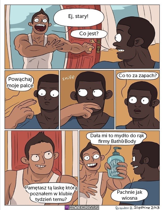 Powąchaj jego paluchy