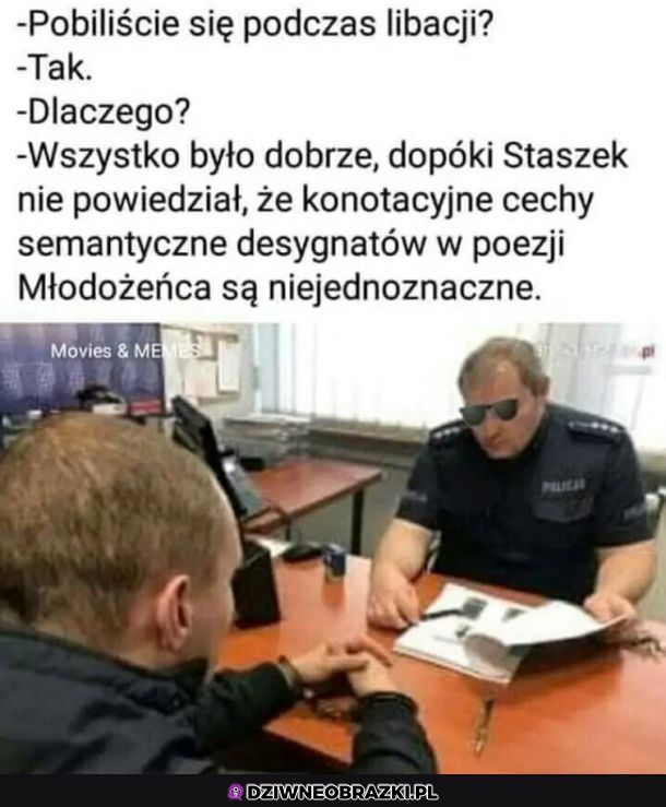 Dlaczego doszło do bójki?
