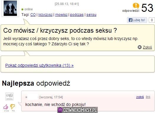 Krzyk podcza seksu