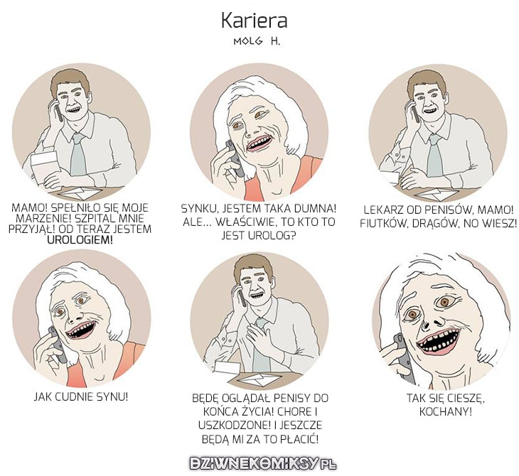 Moja kariera zaczęła się dwa dni temu...