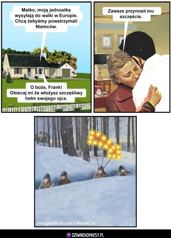 Szczęśliwy hełm ojca