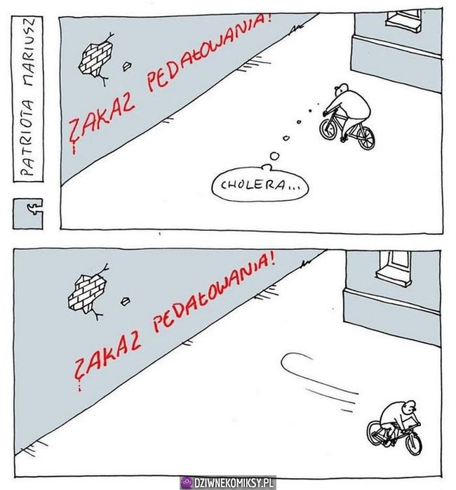 Zakaz pedałowania