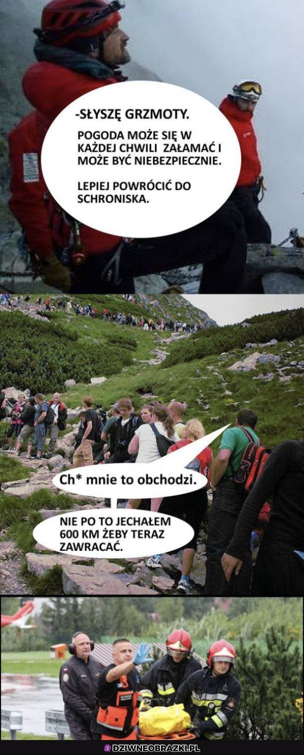 Tymczasem w górach