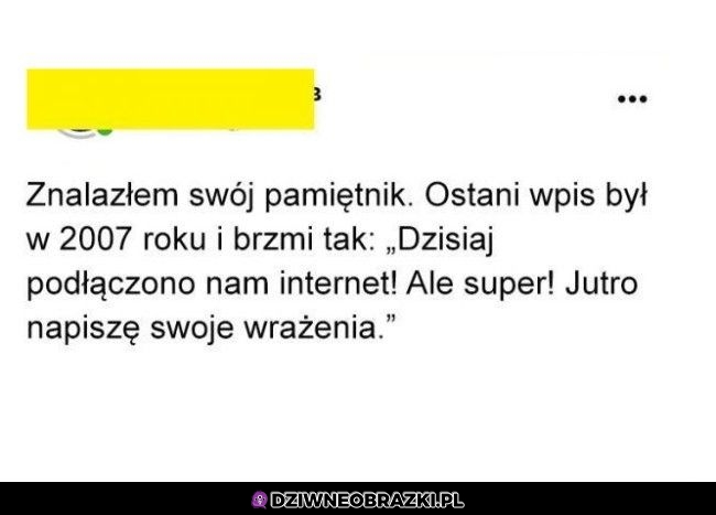 Chyba wciągnął