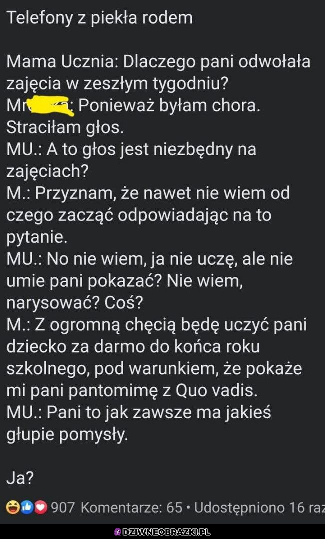Rodzice gorsi od uczniów