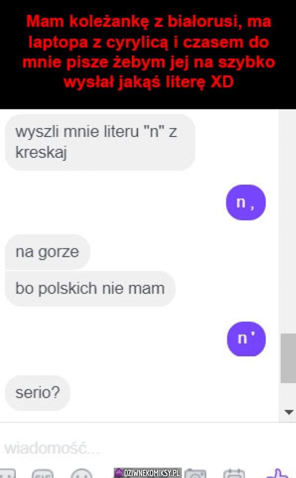 Trollowanie Białorusinki