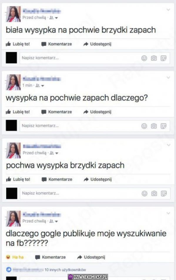 Tępa strzała na fejsie