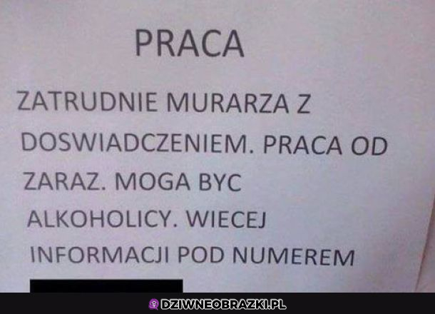 Praca dla mnie