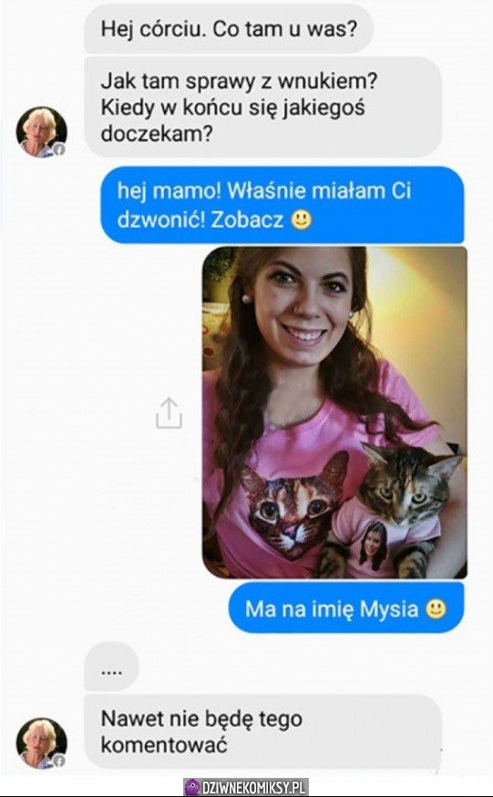 Jak idzie z wnukiem?