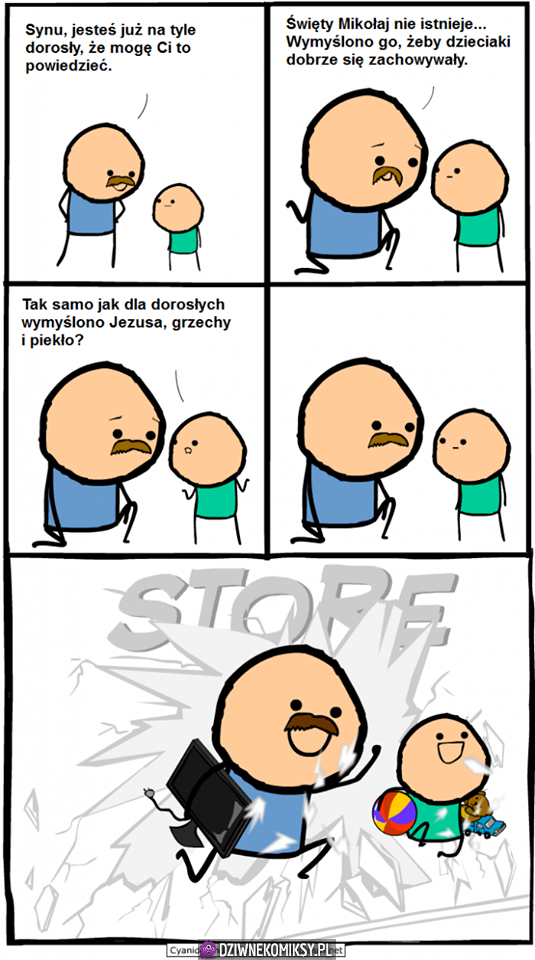 Święty mikołaj nie istnieje