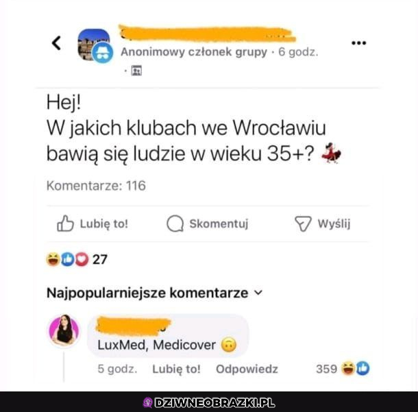 Dyskoteki dla dorosłych