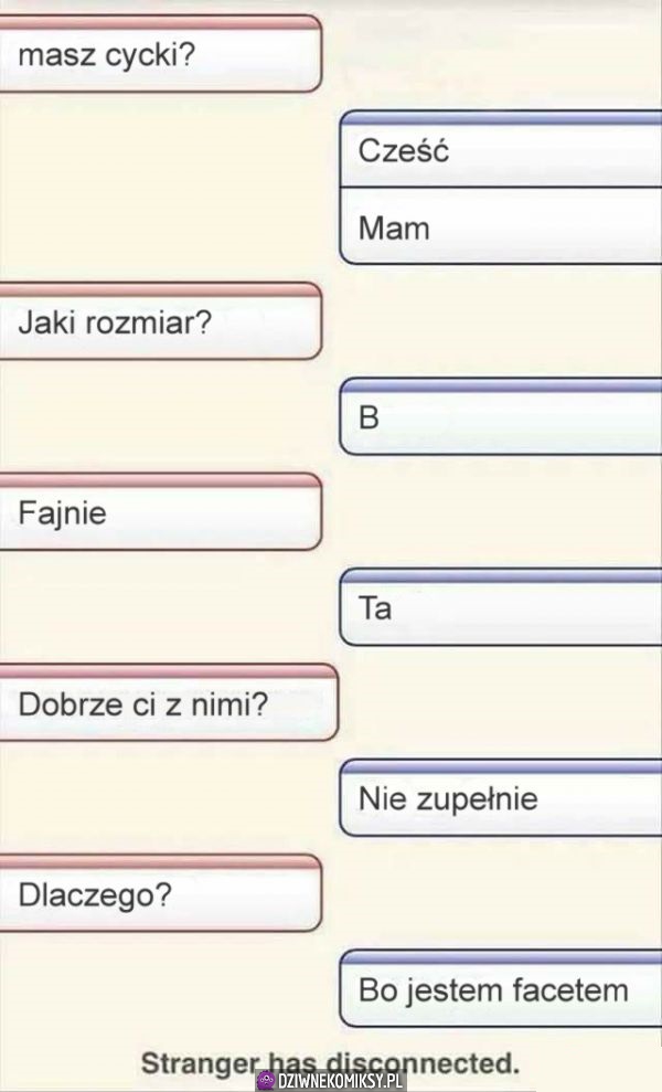 Problem z cyckami