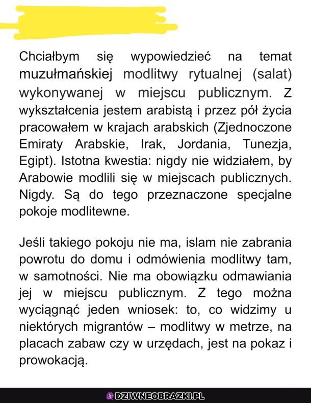 Muzułmańska modlitwa