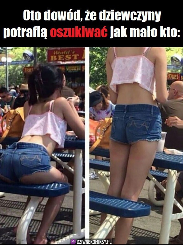 Kobiety to oszustki