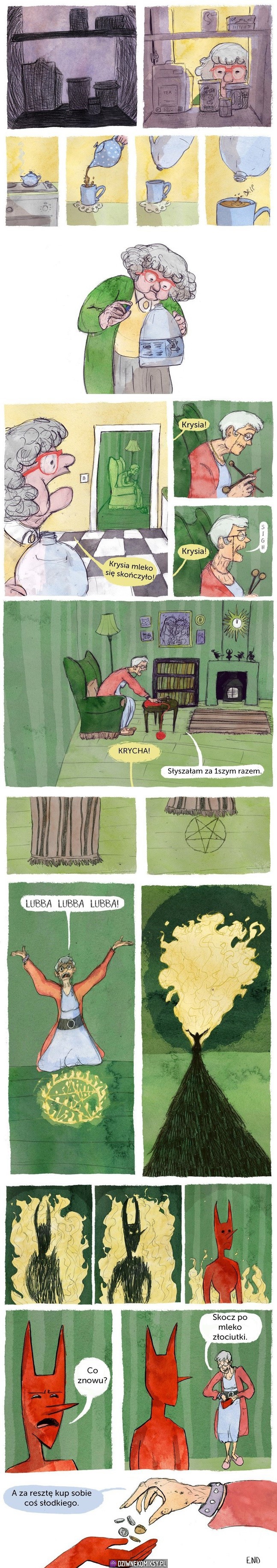Mleko się skończyło