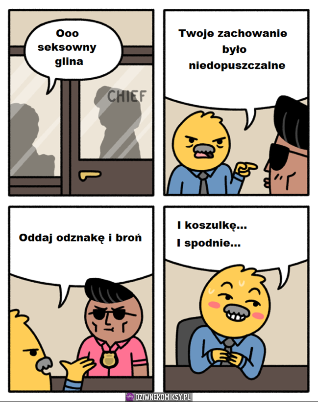 Seksowny glina
