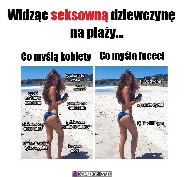 Seksowna dziewczyna na plaży