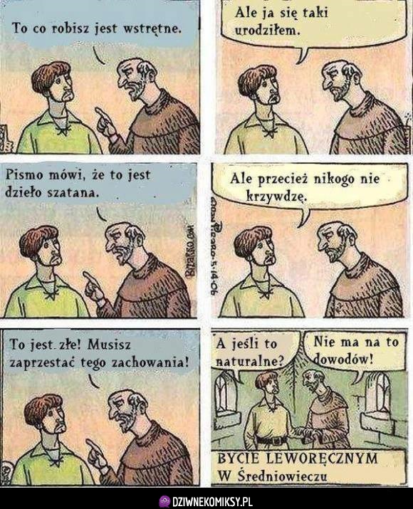 Dobrze, że nie skończył na stosie