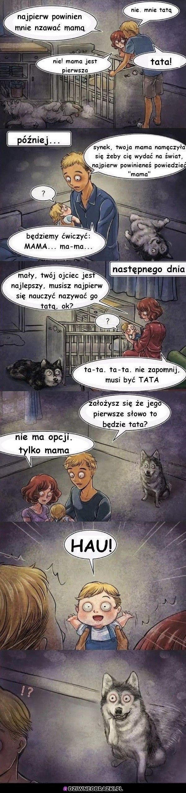 To jakie będzie pierwsze słowo?