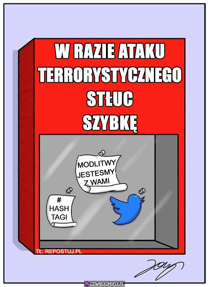 W razie ataku terrorystycznego